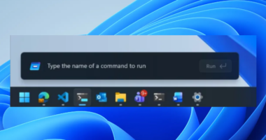 Microsoft tests redesigned Windows 11 Run menu with dark mode and more