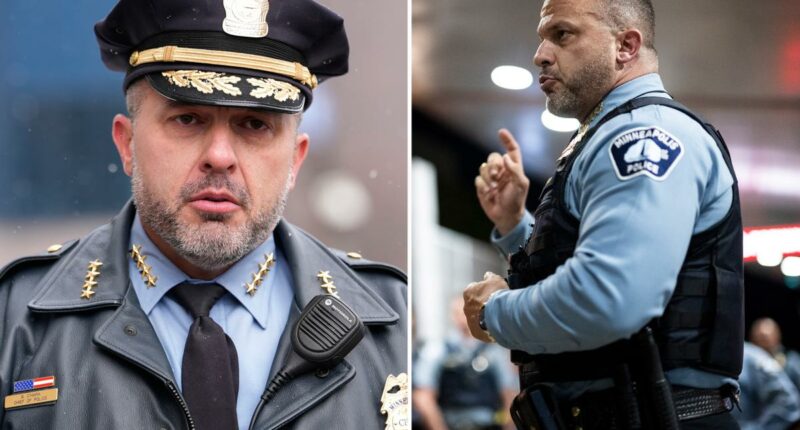 Minneapolis police chief resigns after interfering with investigation into his conduct, mayor says
