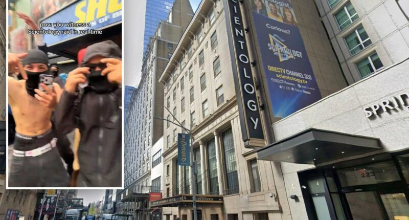 Mob of rowdy teens storm NYC Scientology Church amid viral 'speed running' trend