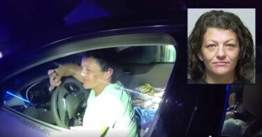 Mom asleep at wheel at church had 3 kids, drugs in car: Cops