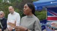 Moment Kemi Badenoch takes down heckler over rising antisemitism in UK