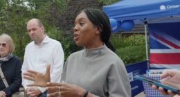 Moment Kemi Badenoch takes down heckler over rising antisemitism in UK