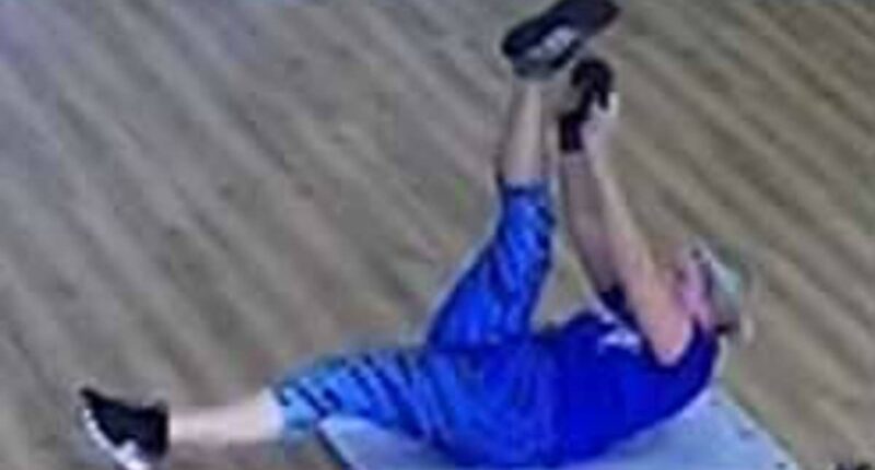Moment 'housebound' benefit cheat takes part in combat classes at gym