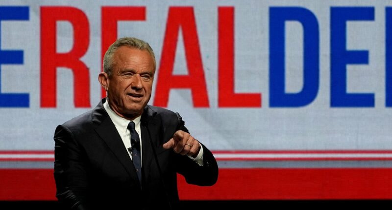 More than half of independent voters say RFK Jr should have been on the debate stage after disastrous Joe Biden performance