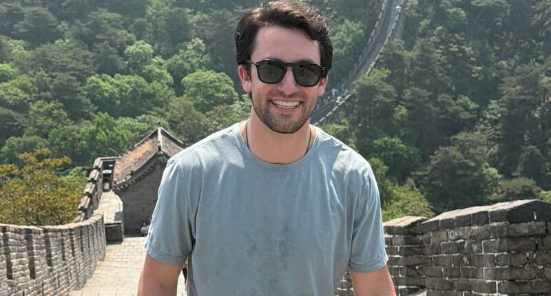 My China trip took a dark turn when I called my girlfriend. The sound I heard chilled me to the core: JON MICHAEL RAASCH's haunting report from inside Trump's state visit