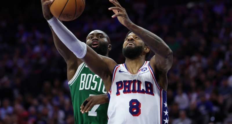 NBA playoff winners and losers: Wolves advance, 76ers stay alive, Jaylen Brown and Jamal Murray scuffle