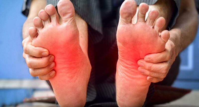 NEVER ignore the sensation of hot, burning feet: DR SCURR