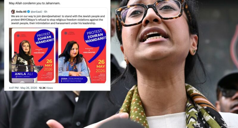 NYC Dem socialist Councilwoman Shahana Hanif condemns Muslim organizers to hell in vile post slamming pro-Israel protest