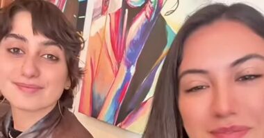 NYC mayor's staunch pro-Palestinian wife bumps into MISS ISRAEL