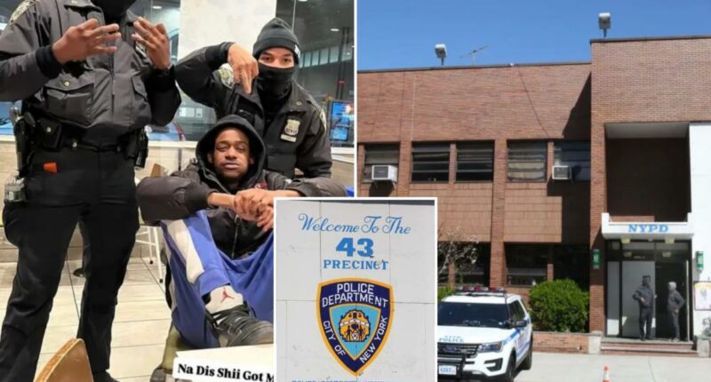 NYPD cops under fire for flashing symbols of NYC's most violent gang Mac Baller Brims