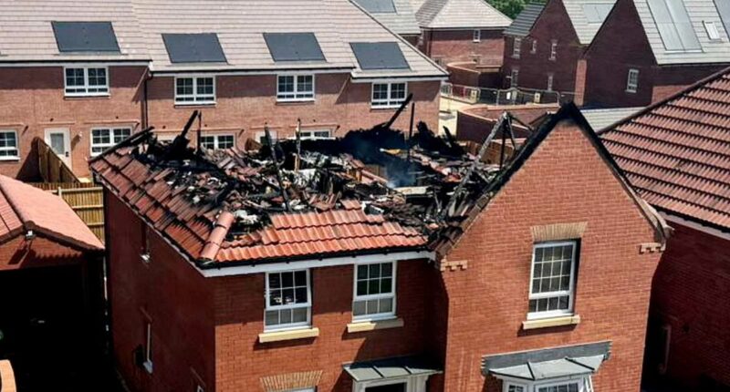 Neighbors of solar panel explosion scared their new build is next
