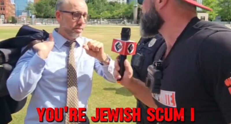 Neo-nazi antisemitic conspiracy theorist unleashes vile Jewish attack in latest sick social media stunt: 'Your Holocaust was fake'