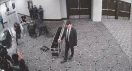 Surveillance footage Cole Allen