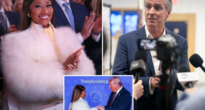 Nicki Minaj credits Gavin Newsom for tilting her toward Trump after gov. 'completely ignored me'