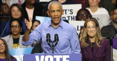Obama calls on voters to help Democrats' Virginia redistricting ahead of midterm elections