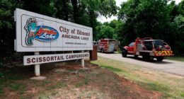 Oklahoma park shooting that injured nearly two dozen started over argument at unsanctioned party, police say