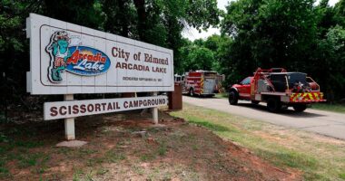 Oklahoma park shooting that injured nearly two dozen started over argument at unsanctioned party, police say