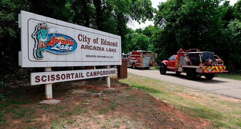 Oklahoma park shooting that injured nearly two dozen started over argument at unsanctioned party, police say