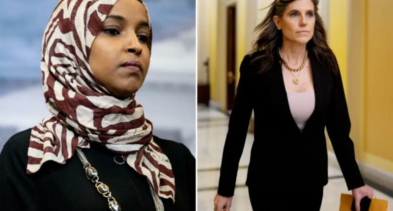Omar confronted on camera over GOP proposal targeting foreign-born lawmakers: âGood luck to herâ