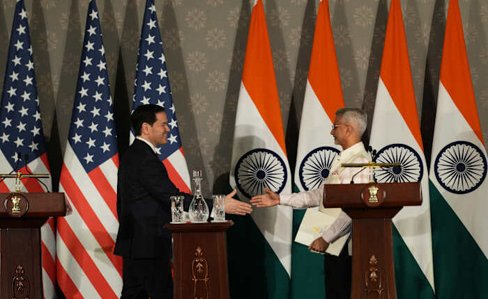 On first official India trip, Rubio tries to tackle a trust deficit between Washington and Delhi