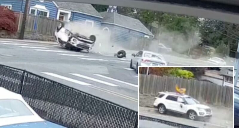Oregon burglary suspect Scotty Oldfield nabbed after crashing SUV during police chase