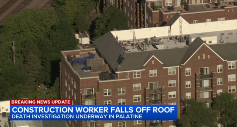 Palatine, Illinois news: Construction worker dies after falling off roof on West Mahogany Court, police say