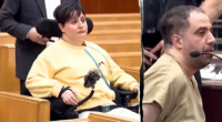 Paralyzed subway victim confronts attacker, calls his actions 'evil' at sentencing