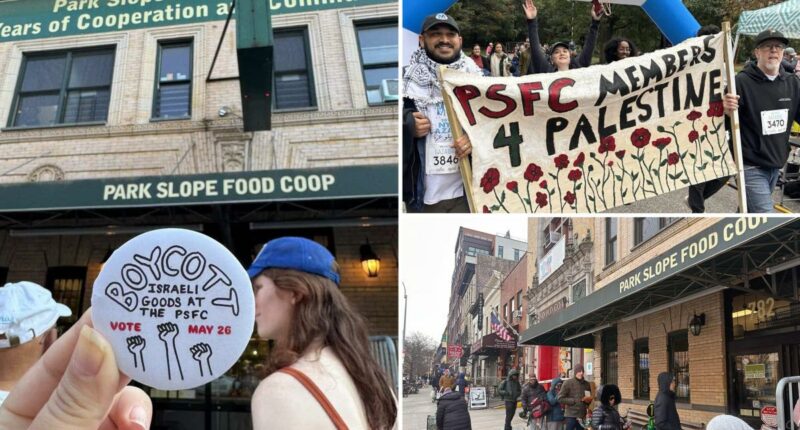 Park Slope Food Coop under fire over anti-Jewish hostility ahead of Israel boycott vote