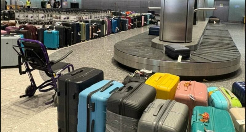 Passengers forced to wait up to 5 hours for their luggage at Heathrow