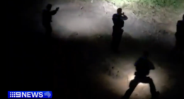 Police hunt man who fired shots after car chase through Sydney's west