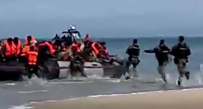 Police reported to human rights watchdog after slashing small boat