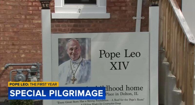 Pope Leo news: Events celebrate 1 year since elevation of Chicago-born Pope Leo XIV as pontiff