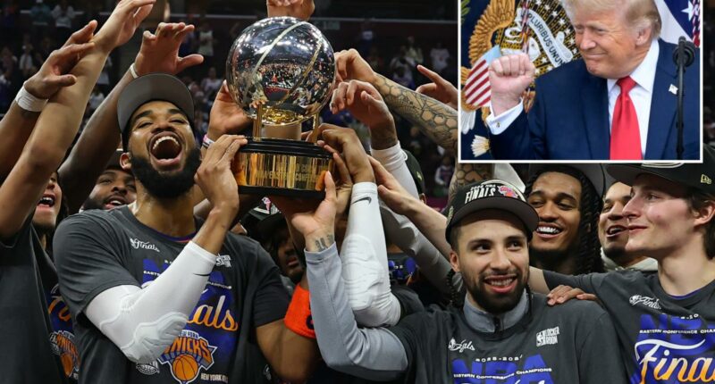 President Trump could attend Knicks' NBA Finals game at Madison Square Garden