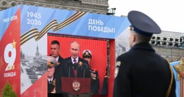 Putin Presides over Pared Down Victory Day Military Parade in Moscow