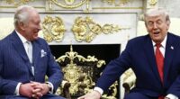 RICHARD EDEN: Trump's savage comment about Harry on the King's US trip