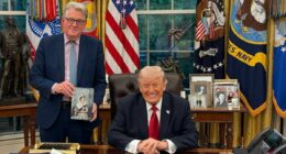 ROBERT HARDMAN: What Trump told me about the King and William. And as for Harry... 'Boy, that wife of his!'