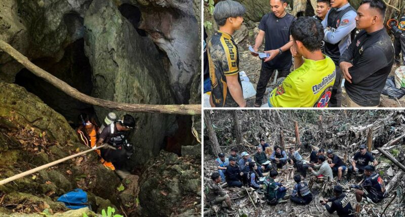 Race against time to rescue villagers trapped in flooded cave in Laos â as 5 are found alive
