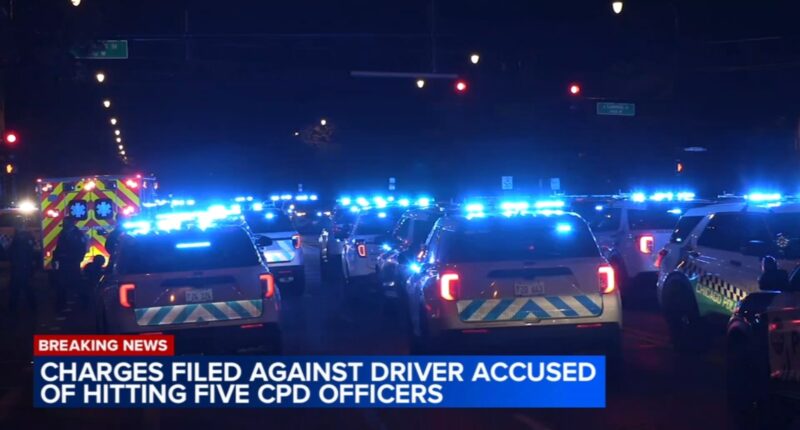 Rashad Johnson charged with hitting 5 officers with car near Roosevelt and Loomis amid 'teen takeover': Chicago Police Department