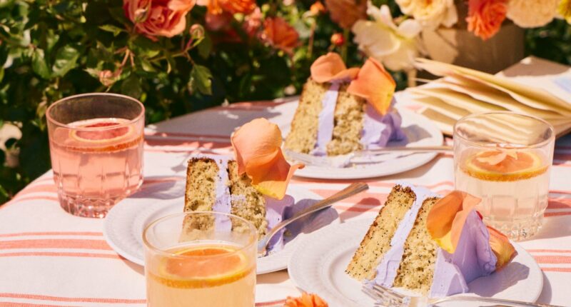 Recipe: Lavender and lemon poppy seed cake from