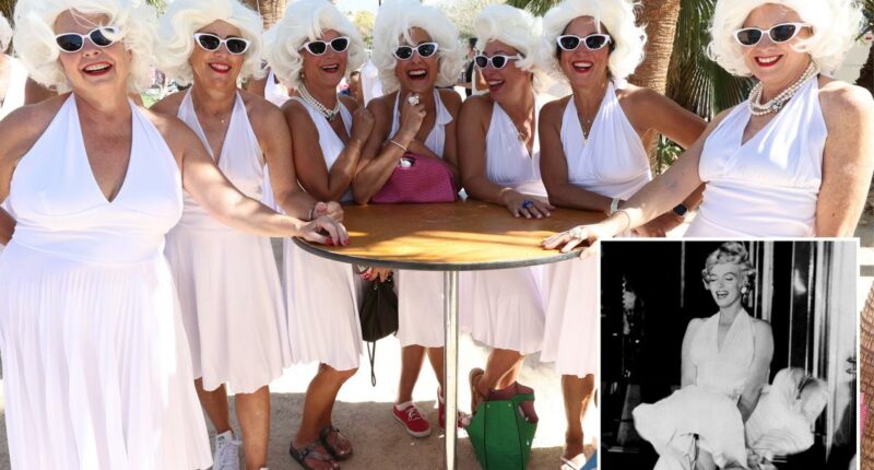 Record-breaking Marilyn Monroe lookalike contest in Palm Springs