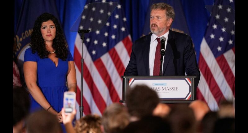 Rep. Massie concedes in costly Kentucky GOP primary against Trump-backed Gallrein