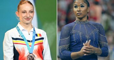 Romanian gymnast Ana Maria Barbosu hit with doping violation, temporary suspension