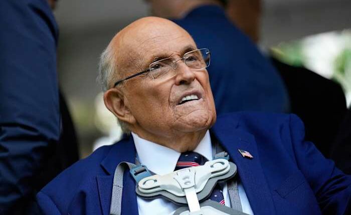Rudy Giuliani hospitalized in critical condition, his spokesman says