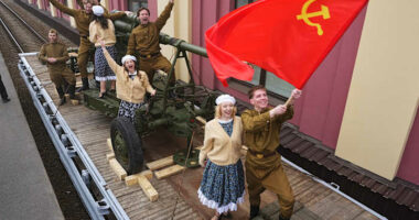 Russia’s WWII victory celebrations are muted this year as Ukraine war weighs on Putin