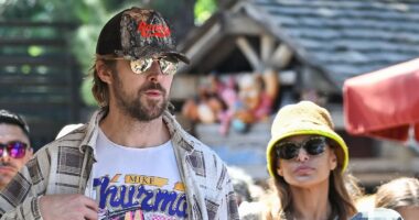 Ryan Gosling and Eva Mendes enjoy rare outing with daughter Amada