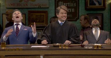 SNL make outrageous drinking jokes against MAGA trio