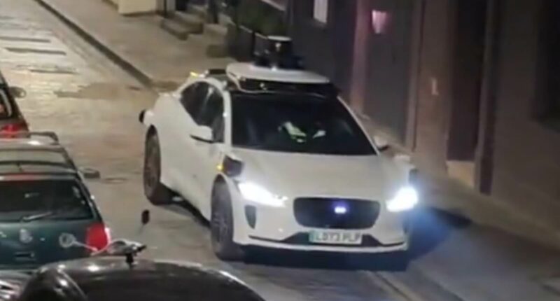 Self-driving Waymo car wakes residents as it gets stuck at dead end