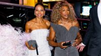 Serena Williams' big night out with Meghan's 'rival': Tennis star attends pre-Met Gala party with Emma Weymouth - after fans speculated friendship with Duchess is cooling
