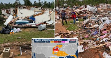 Severe thunderstorms with hail, damaging winds return to Plains through Mother's Day as tornado threat looms