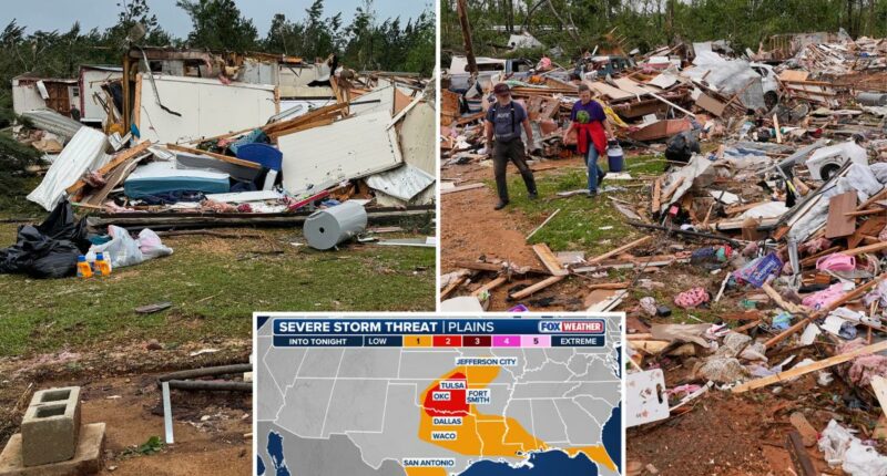 Severe thunderstorms with hail, damaging winds return to Plains through Mother's Day as tornado threat looms